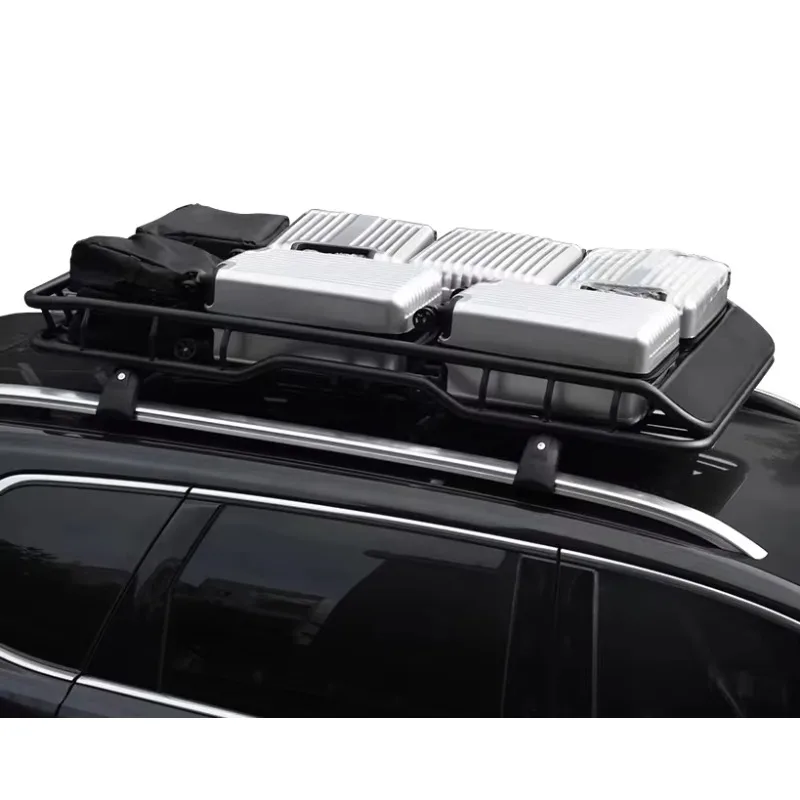 Universal Steel 4 Runner Car Roof Luggage Rack Cargo Carrier Roof Basket