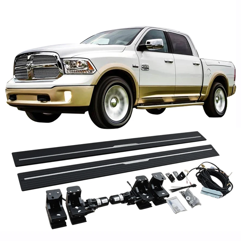 

Электрические выдвижные подножки для Dodge RAM TRX 1500 2500 2010-2025