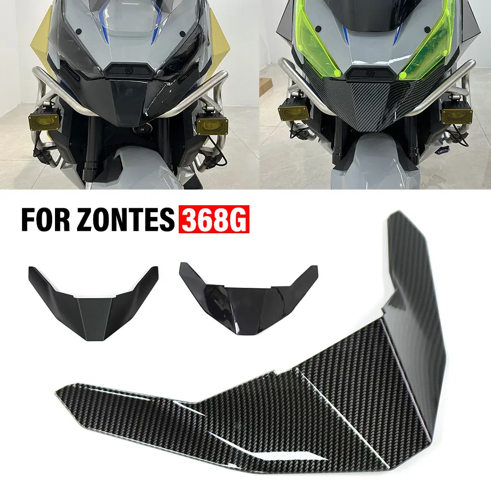 

Для ZONTES 368 G 368G мотоцикла передний носовой обтекатель удлинитель клюва защита капота крышка передний обтекатель крылышки аэродинамические