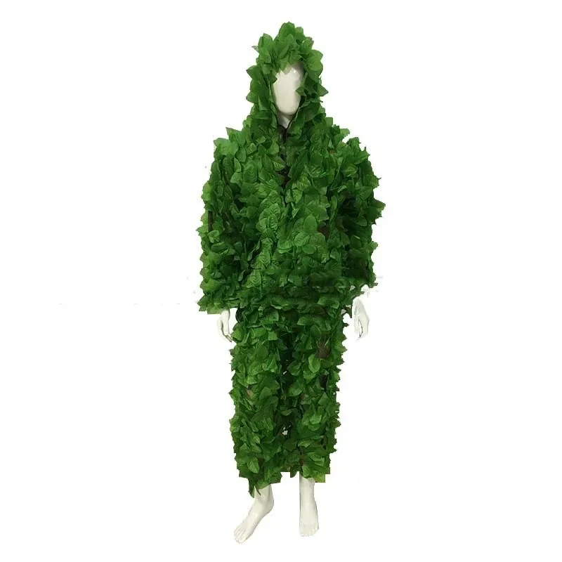 

Adult Sticky Flower Leaves Ghillie Suit Lucky Chicken Camouflage Clothing Cross-Border Outdoor Jungle Hunting