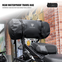 SOYAVISION 35L Motorcycle Waterproof Tail Bag Travel Outdoor Dry Luggage Roll Pack Bag Motorcycle Seat Bag