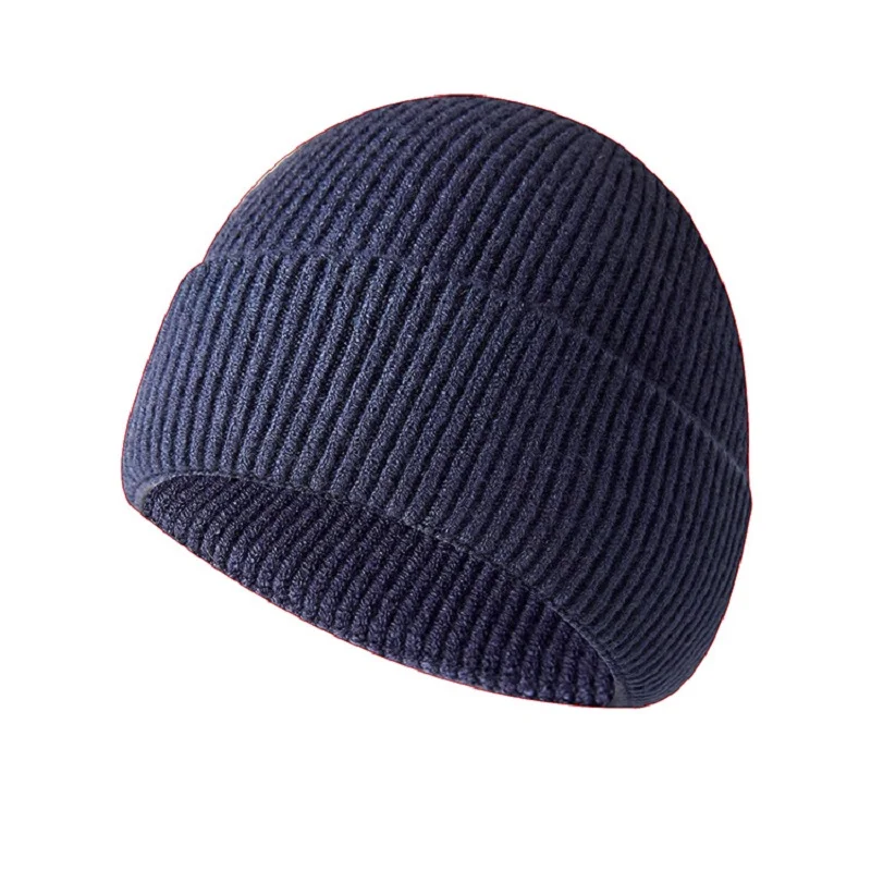 Integrated Seamless knitted Hat Winter Fabric Hat For Adult Unisex Skullies & Beanies