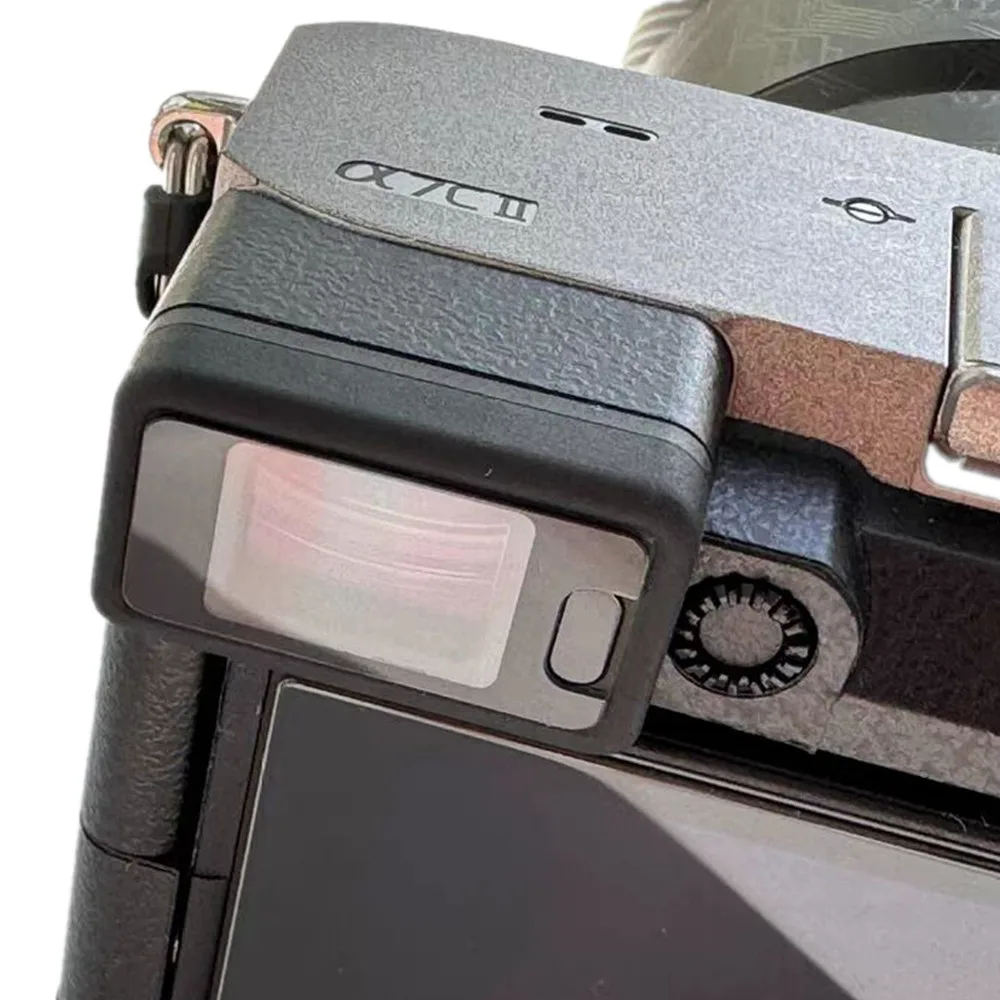 واقي منظر العدسة الزجاجي ، غطاء العدسة ، ملصق UV لسوني