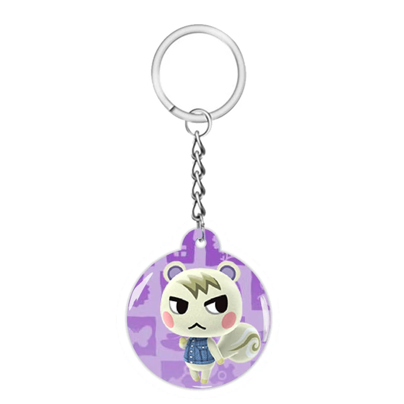 Animal Crossing NFC Epoxy Key Ring Keychains Marshal Raymond