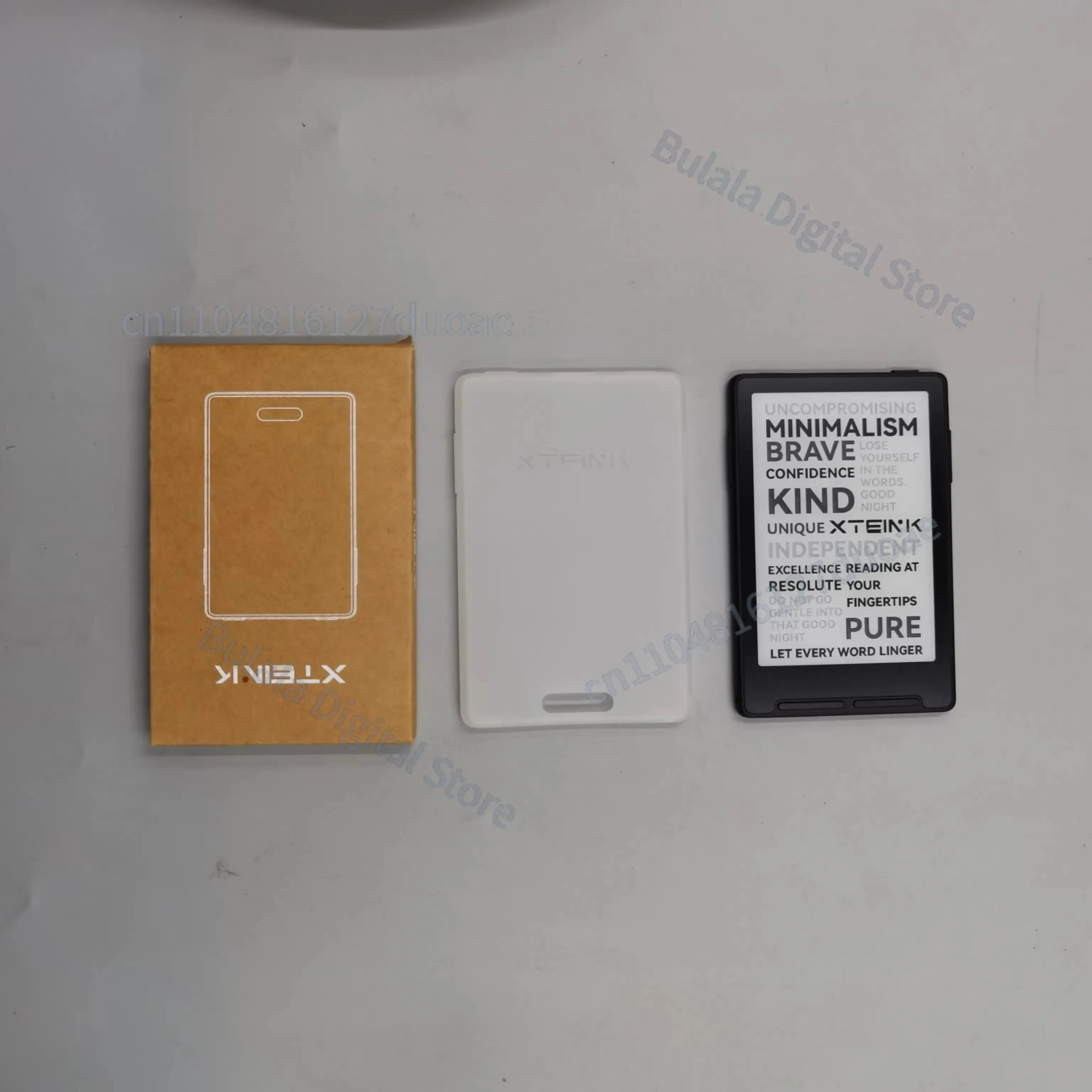 XTEINK Official Accessories X3 Electronic Ink Reader and Translucent Frosted Replacement All-inclusive Soft Shell Set