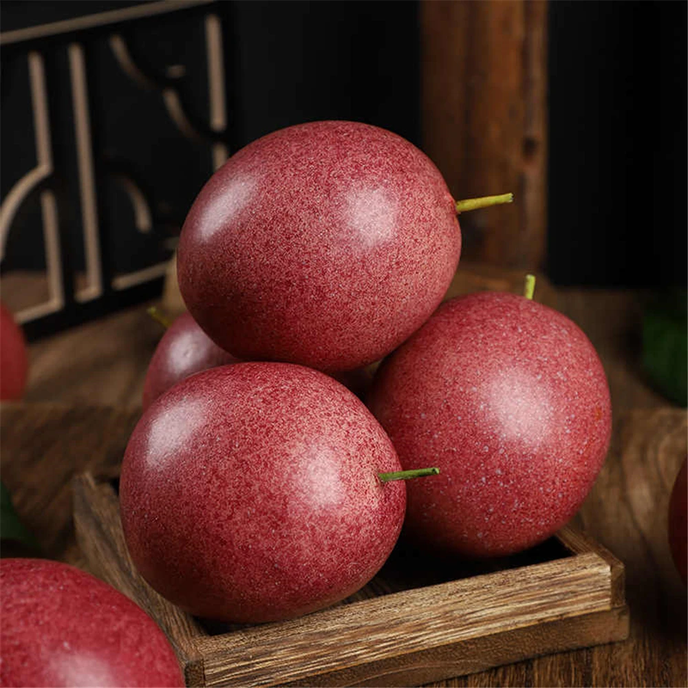 

Simulation Fake Fruit props photography props Festive & Party Supplies home store shop decor Artificial Passion Fruit model