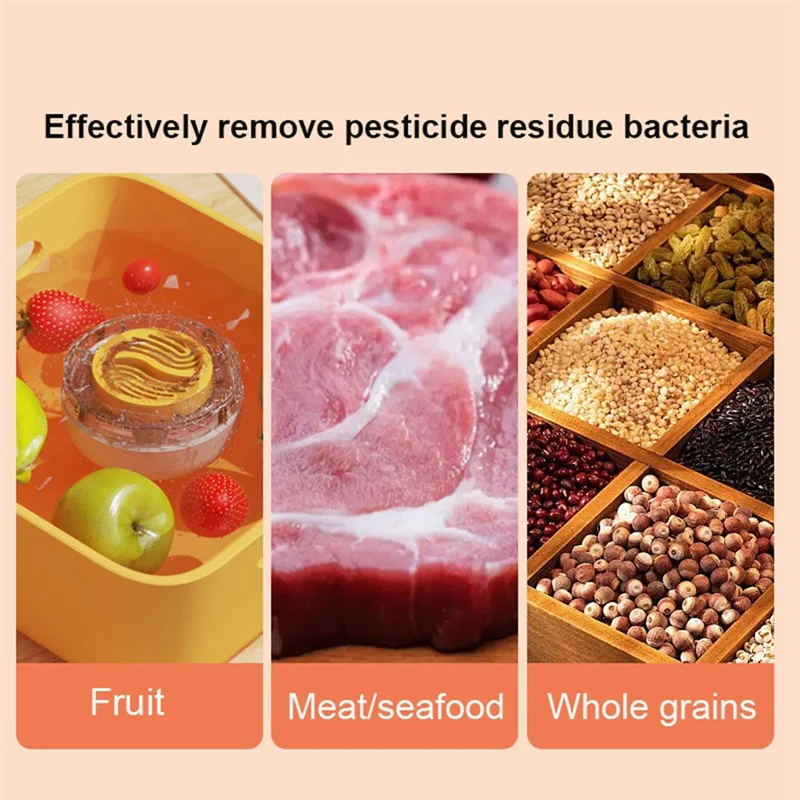 B47B-Household Multifunctional Purifier Fruit And Vegetable Cleaner Grains Seafood Meat Disinfectant Machine