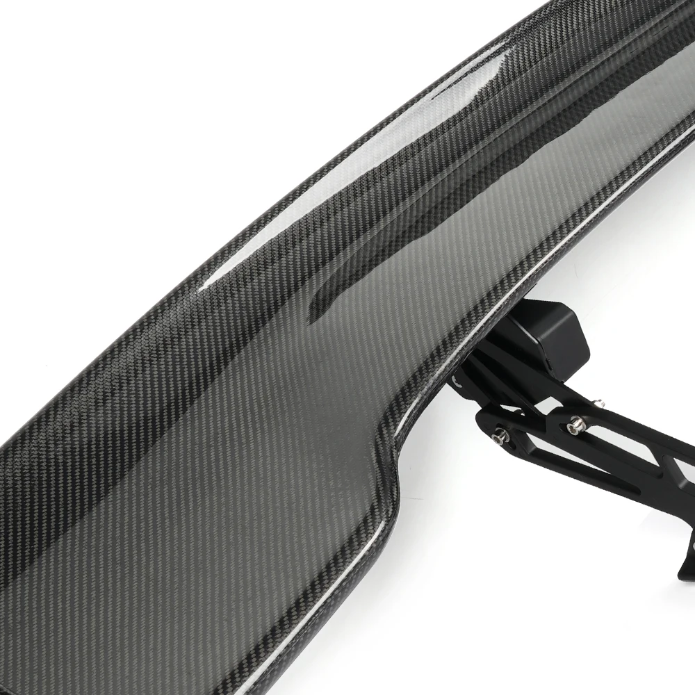 High Sales Quantity Adjustable Universal Automatical Electric Rear Carbon Fiber GT Style Car Spoiler