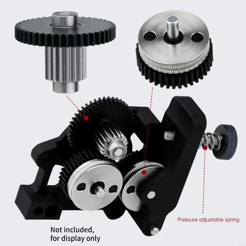 N0HE 3D Printer Accessories Hardened Steel HGX Extruder Nylon Extruder and High-quality Gear Set