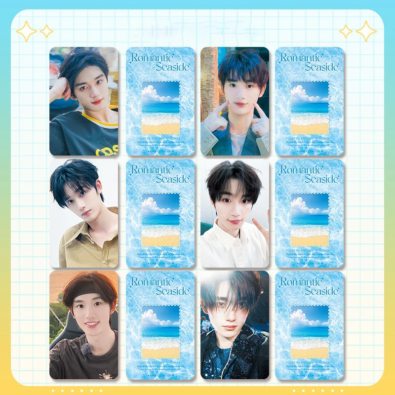 6Pcs/Sset KPOP TEENS IN TIMES Member Selfie Korean Style Photocards Song Yaxuan Ding Chengxin Ma Jiaqi Postcards Fans Collection