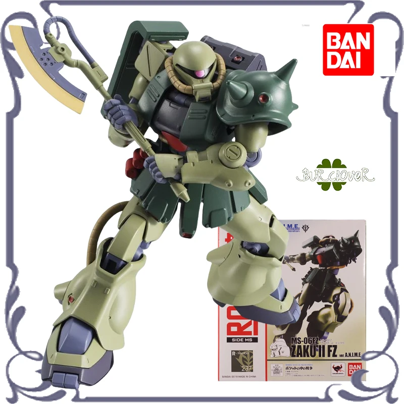 

BANDAI Original GUNDAM ROBOT Series ZAKU II F2 The Robot Spirits Anime Action Figure Model Toys Collectible Model Gifts In Stock