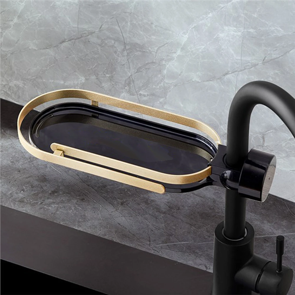 

Faucet Draining Storage Tray Waterproof Sink Draining Box Bathroom Supplies