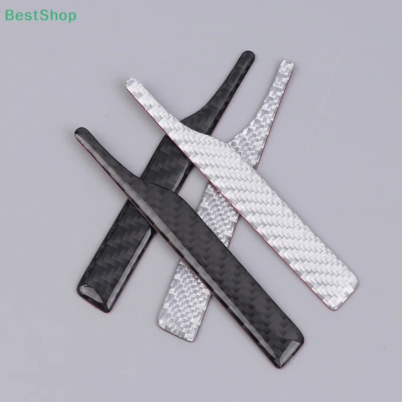 ☆Car Rearview Mirror Anti-collision Strips, Carbon Fiber Reflective Mirror Scratch-resistant Stickers,Auto Parts