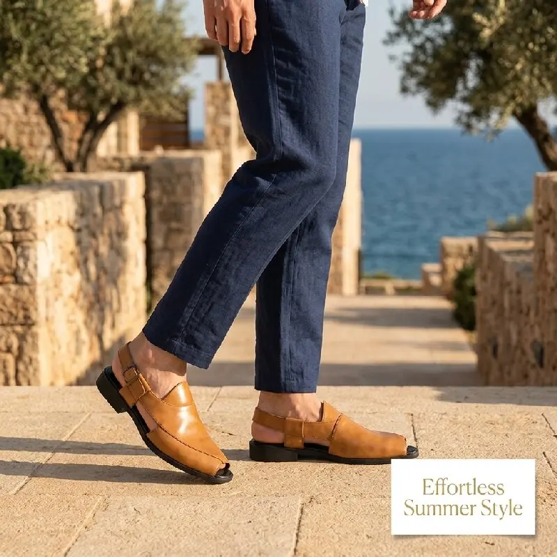 

Summer Men Sandals Fashion Leisure Beach Holiday Sandals for Mens Lightweight Shoes New Outdoor Comfortable Casual Sandals