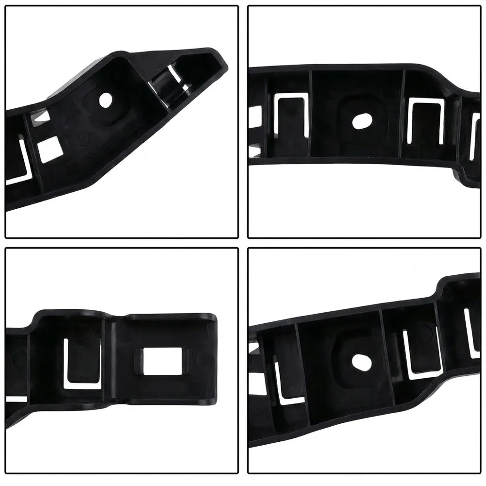 2pcs Car Front Bumper Bracket 68244509AB 68244508AB For Jeep For Compass 2017-2024 Plastic Car Exterior Accessories