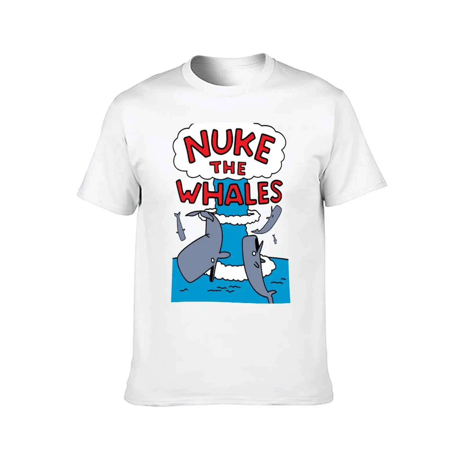 Nuke The Whales T-Shirt graphic t shirt vintage anime tshirt tees vintage anime shirt mens t shirts pack