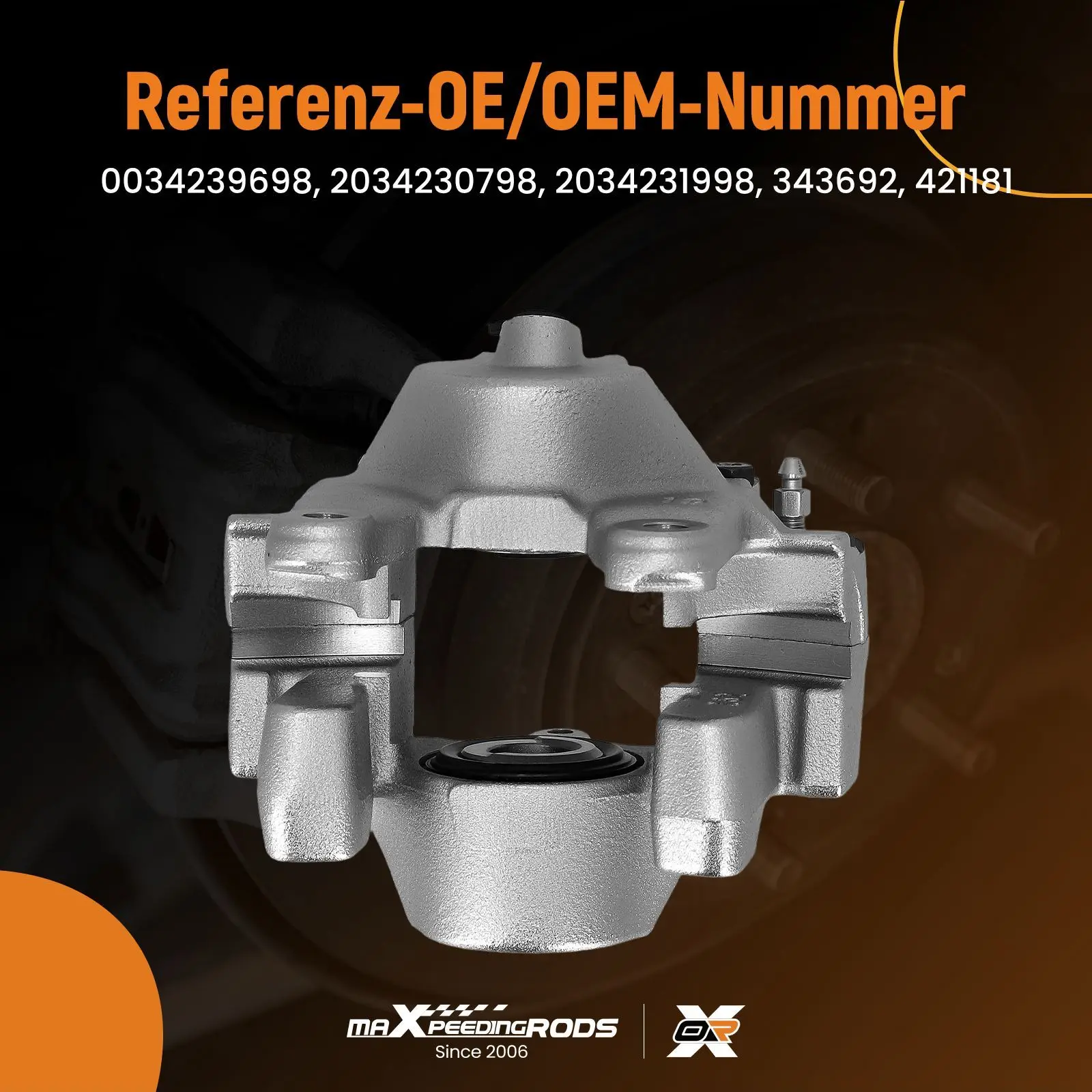 

Rear Left Brake Caliper for Mercedes C230 C240 C280 W203 2003-2007 0034239698