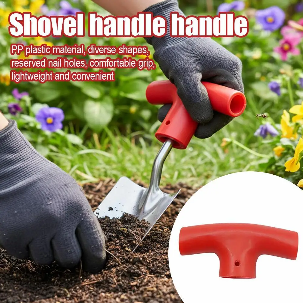 D Shaped Grip Shovel Handle Shovel Replacement Handle Portable Replacement Snow Shovel D Grip Handle For Digging Raking Tools