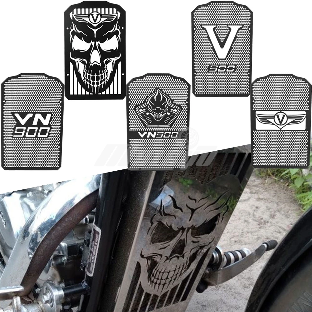 

FOR KAWASAKI VULCAN 900 VN900 CLASSIC/LT Vulcan900 VN 900 Custom 2006-2024 2023 2022 2021 Motorcycle Radiator Grill Guard Covers