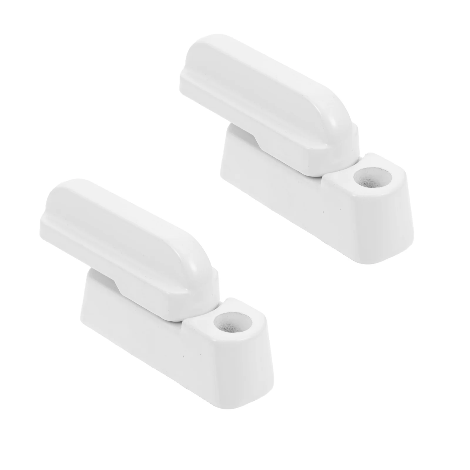 مجموعتان من أقفال الوشاح المصنوعة من سبائك الألومنيوم، أقفال أمان للنافذة الآمنة، تصميم سريع التحرير، قفل مانع للوشاح السطحي #3