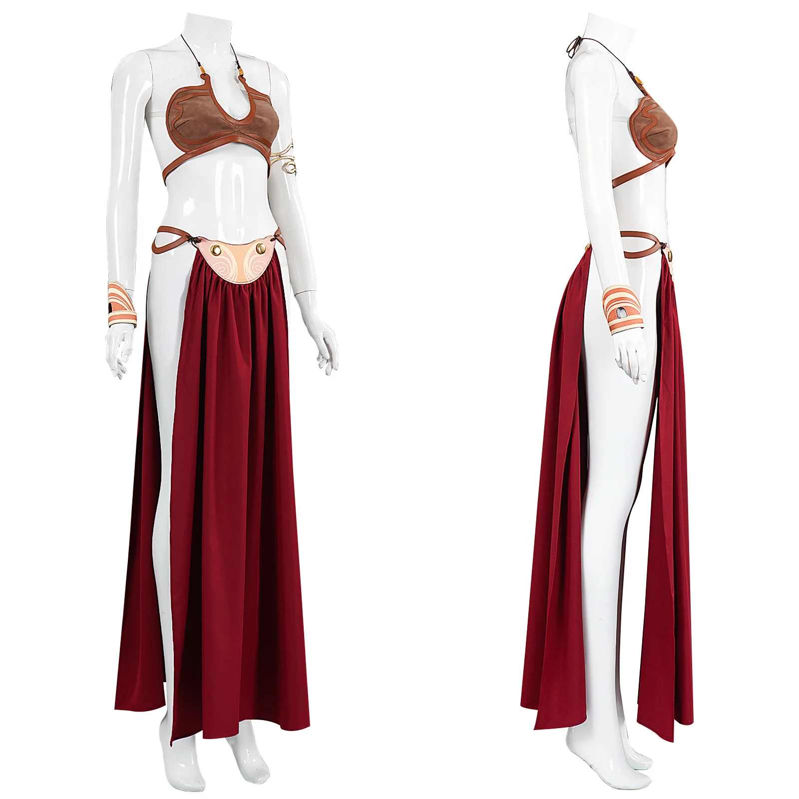 

Drax 6 Princess Leia Cosplay Costume Halloween Adult Stage Performance Costume