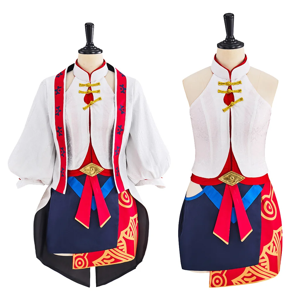 

Women Game Cosplay Purah Cosplay Costume Fantasy Roleplay Outfits Adult Women Halloween Carnival Party Costumes