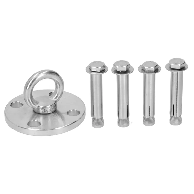 Ceiling Bracket Wall Mount Yoga Hammock Suspension Swing Sandbag Fixing Hook 304 Stainless SteelDG-08