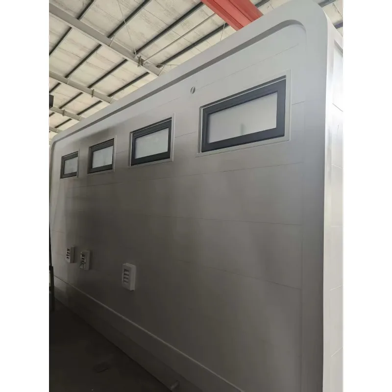 Customized High-End Eco-Friendly Modern Outdoor Prefabricated Steel Structure Portable Bathroom Toilets Thermal Insulation Floor