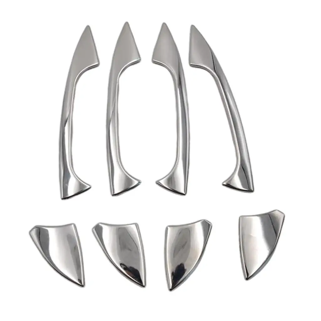 Car Chrome Door Handle Covers Protective Decorative Trim for Mercedes Benz B C E GLK ML CLA W246 W204