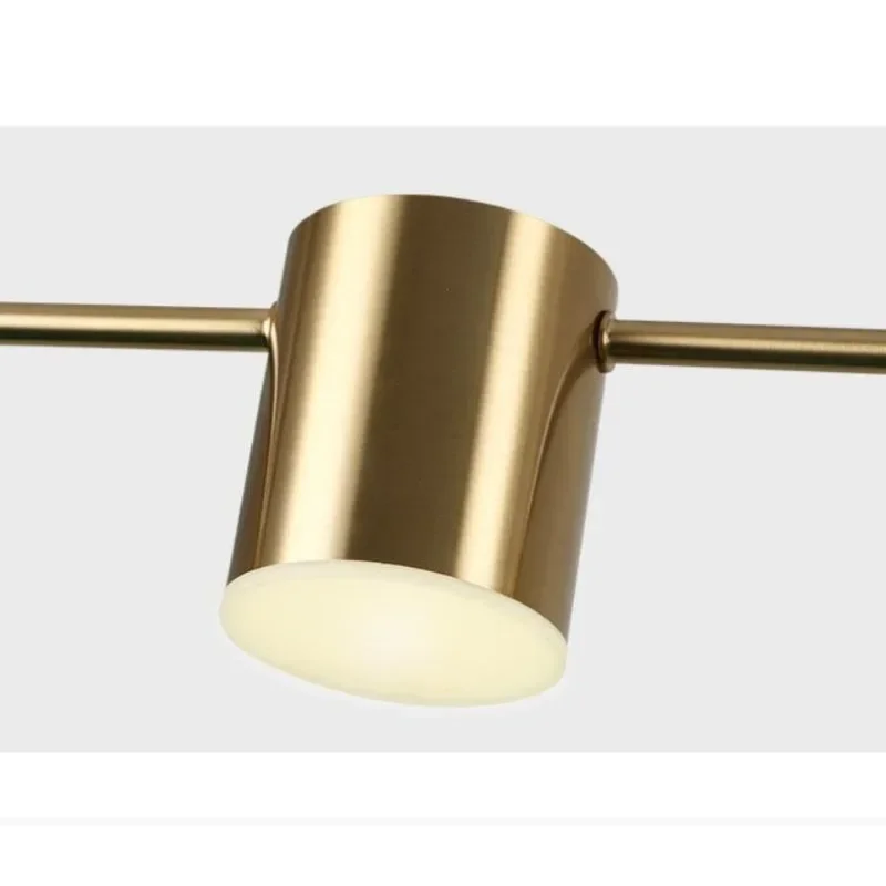 Nordic Restaurant Chandelier Long Strip Creative Dining Table Lamp Study Room Meeting Room Café Bar Lamps