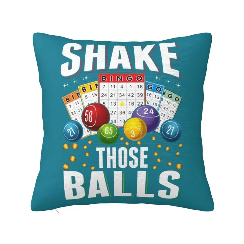 Modern Bingo Humor Quotes Throw Pillow Covers Decoracion 3D Printed Sofa Cushion Cover Polyester Soft Pillowcase Dakimakura