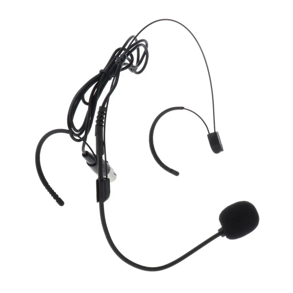 

Headset Earhook Microphone 3.5mm Female Wired 4pin for Wireless Mic System