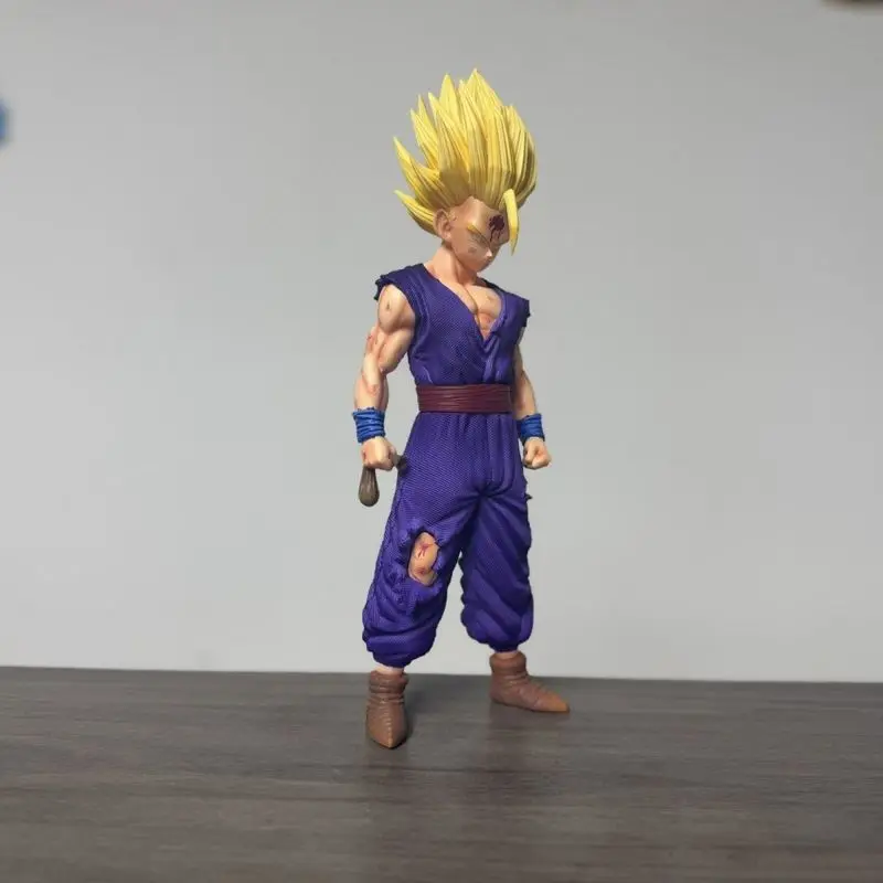 2% Studio Dragon Ball Z Gohan Gk Statue PVC Figur – Ultimative Gohan Super Saiyajin Desktop Dekor Anime Sammlerstück Geschenk