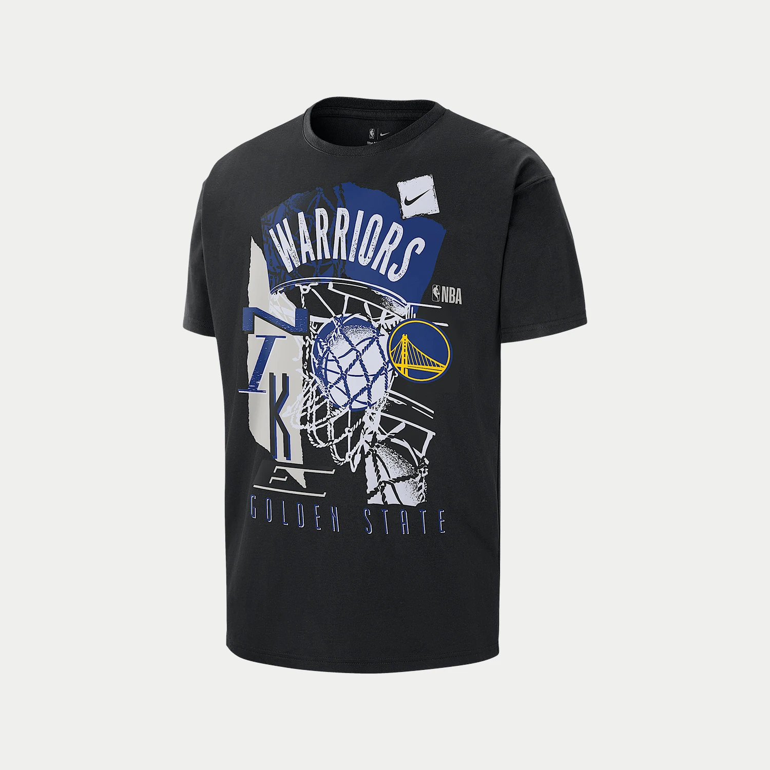 Nike Authentic Summer Men's Retro Pattern Round Neck Sports SMS T-shirt HV5642-010