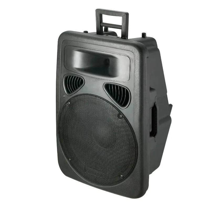 General Portable Speaker Built in Amplifier Trolley dj Active Wireless Speaker 15 Inch Speaker Box Easy to Install High Sound