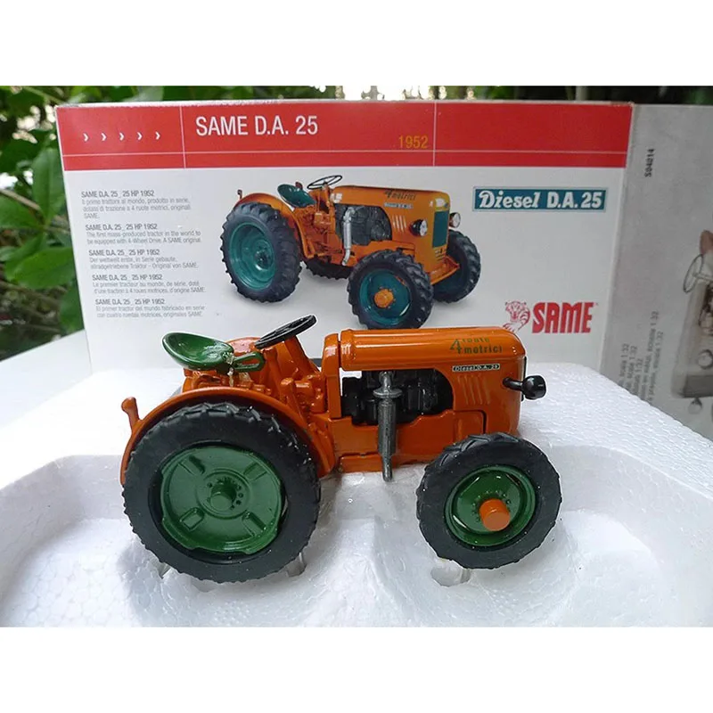 Diecast SAME DA 25 1952 Classic Tractor Car Model Boutique Collection Italian Brand ROS1:32 Scale Finished Simulation Gift Toy