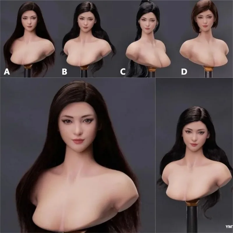 

【2025 Q4】YMTOYS масштаб 1/6 YMT096 Азиатская модель головы солдата для 12-дюймовых фигурок PH, аксессуары для белого тела