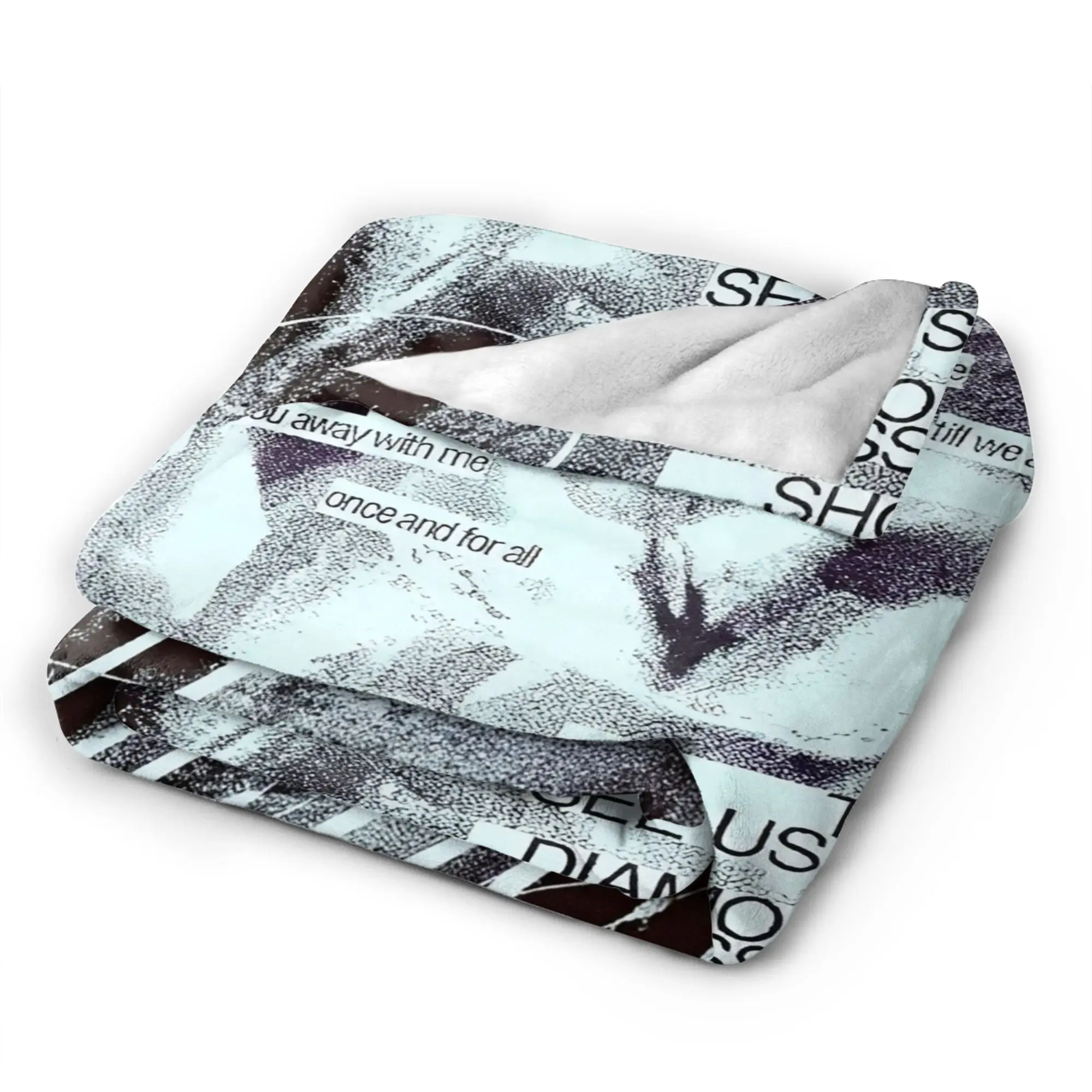 Deftones Metal Band Flannel Blanket  Warm Soft Throw Blanket for Couch Bed Travel Novelty Bedspread Sofa Bed Cover