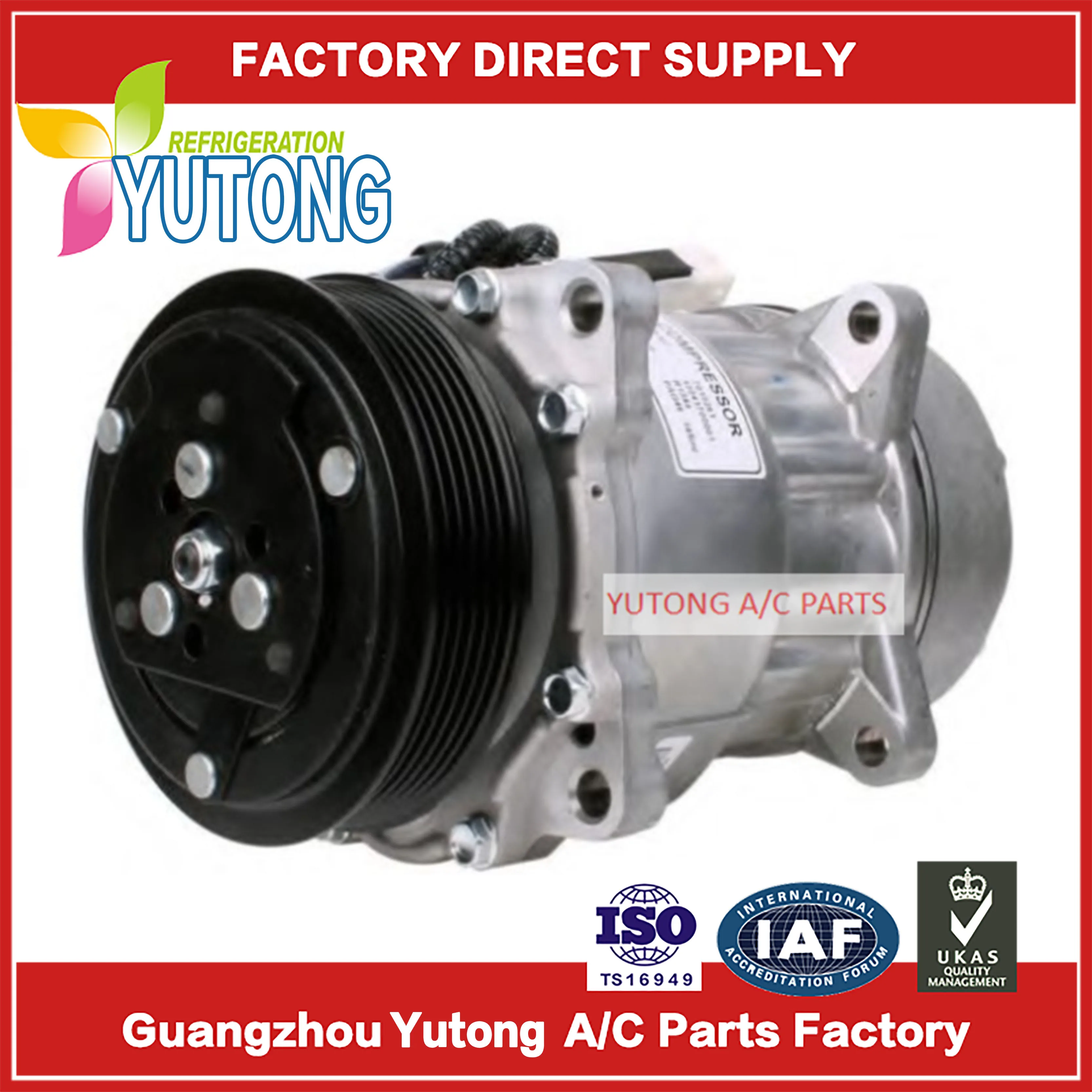 AC Compressor For Fiat 6453.EY  6453.FE  6453.GA  6453.L4  6453.L5  6453.TJ  6453EY  6453FE  6453GA  6453L4  6453L5  6453TJ