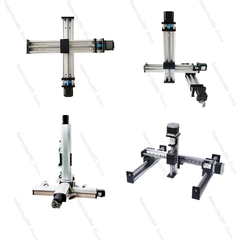 SGX Cross-Type High-Precision Ball Screw Linear Slide Module with Stepper Motor for CNC