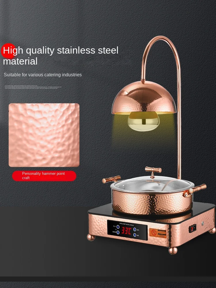 Buffet heat preservation lamp Food electric heating  barbecue Catering  preservation table Heating food heat preservation lamp