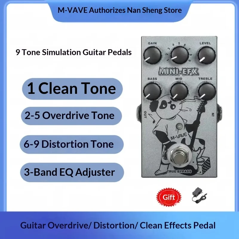M Vave Ir Box Guitar Effects Pedal Cabinet Simulator Ir Loader Eq Processor For Electric Guitar Bass