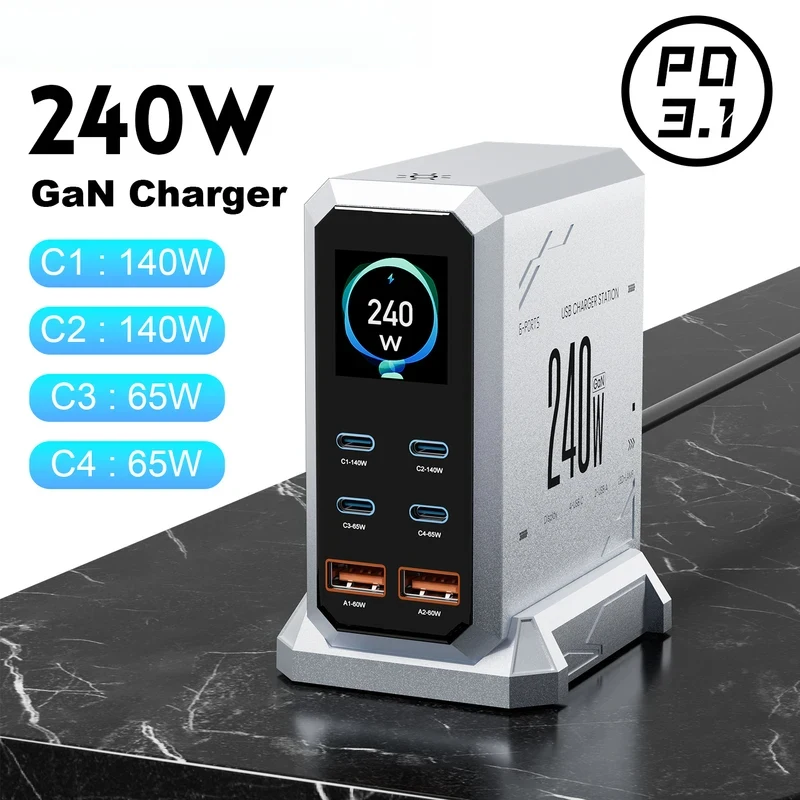 cargador-usb-multipuerto-de-carga-rapida-de-240w-con-pantalla-dinamica-enchufe-de-carga-rapida-de-alta-potencia-con-multiples-interfaces