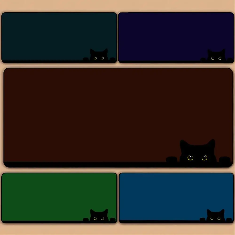 Tapis de souris chat-tapis de bureau de jeu XXL mignon Kitty pour filles tapis d'ordinateur à Surface souple antidérapant pour le bureau et la maison