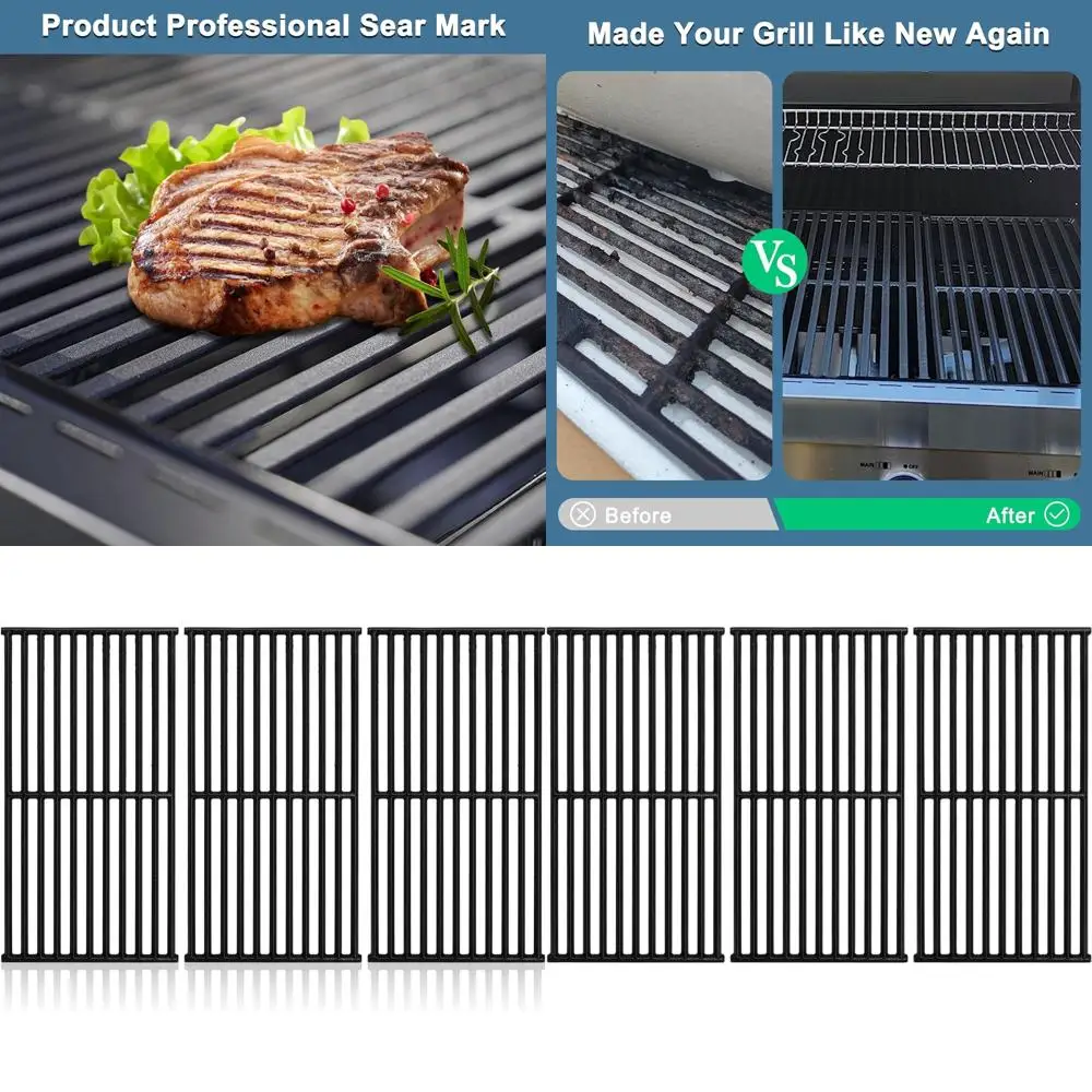 

Monument Grill 35633 4-Burner Cast Iron Cooking Grids Replacement Parts