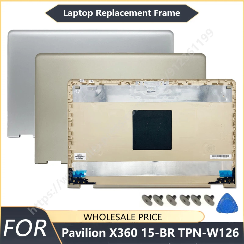 

For HP Pavilion X360 15-BR TPN-W126 Laptop LCD Back Cover top cover protective shell Non touch version 924502-001