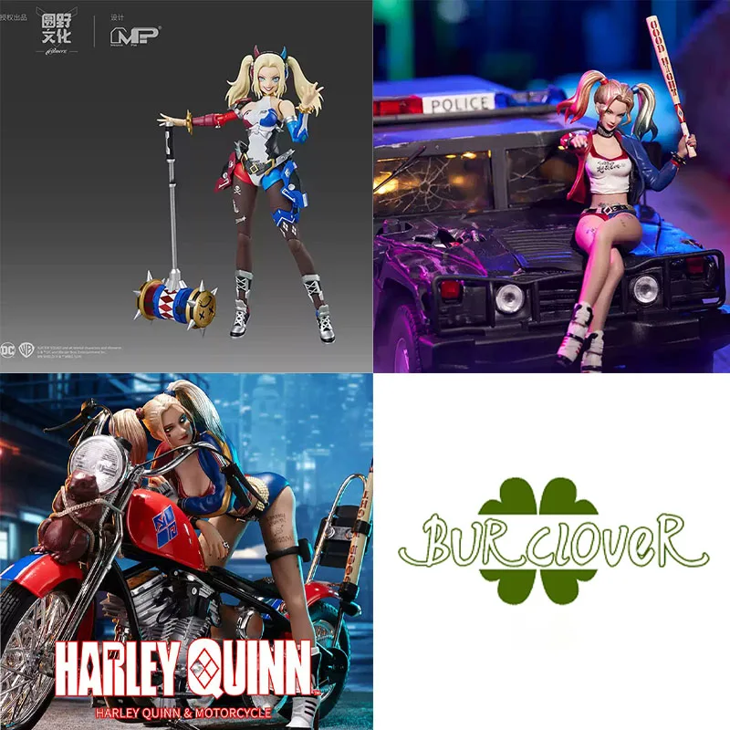 

Original PRINCIPAL GU DC elegant Harley Quinn alloy car Anime Action Figure Assembly Model Toys Collectible Model