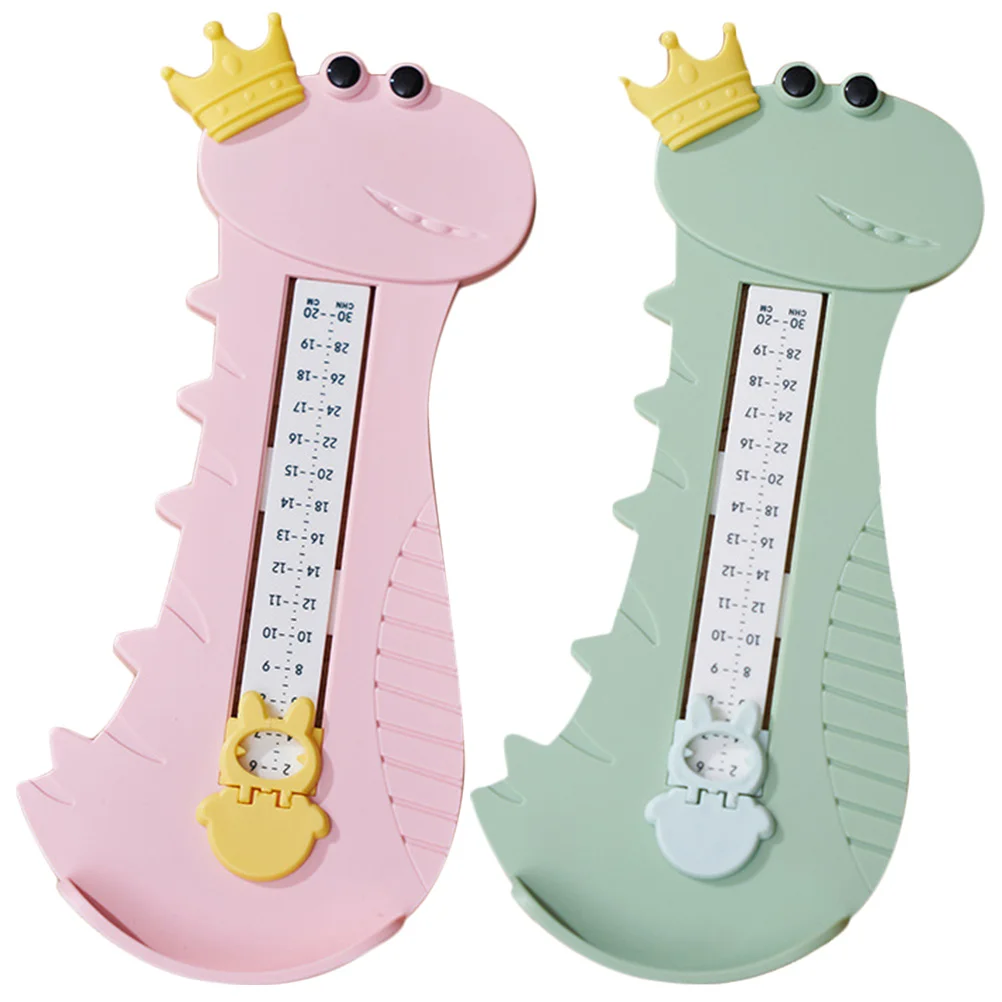 

2Pcs Foot Measurement Device Shoe Size Measurer Foot Gauge Measuring Tool for Precise Shoe Selection