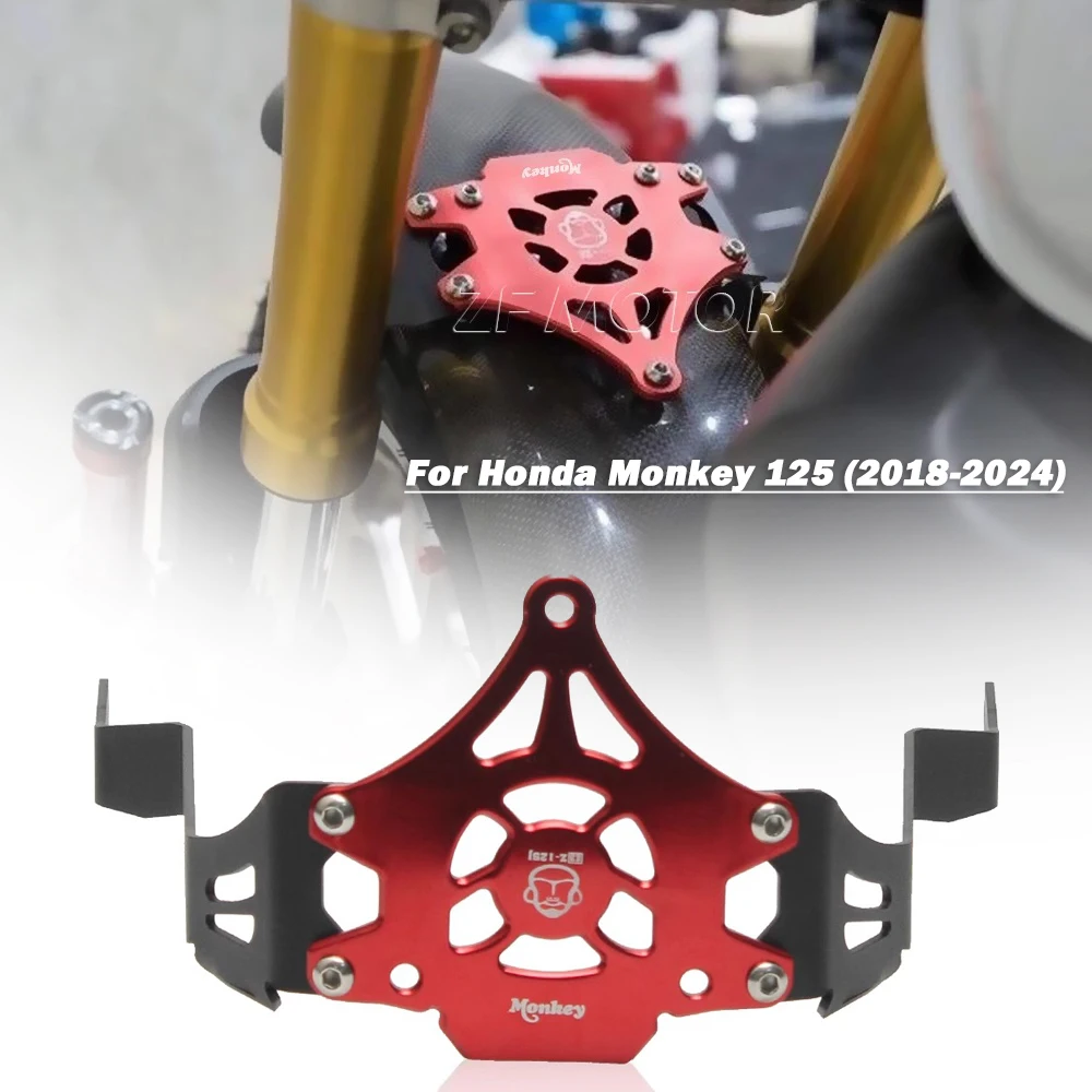 CNC Front Fender Lowering Bracket Support For Honda Monkey 125 Z125 2018-2024