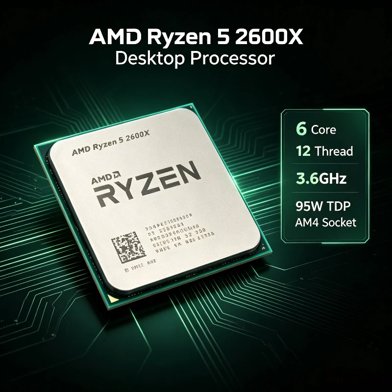 multi-task-office-cpu-amd-ryzen-5-2600x-r52600x-6c12t-36ghz-95w-zen-am4-desktop-chip-for-live-streaming-simulator